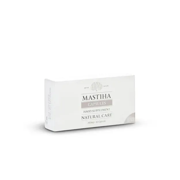 Natūrali Mastiha 100% - 30 kapsulių (po 350 mg)